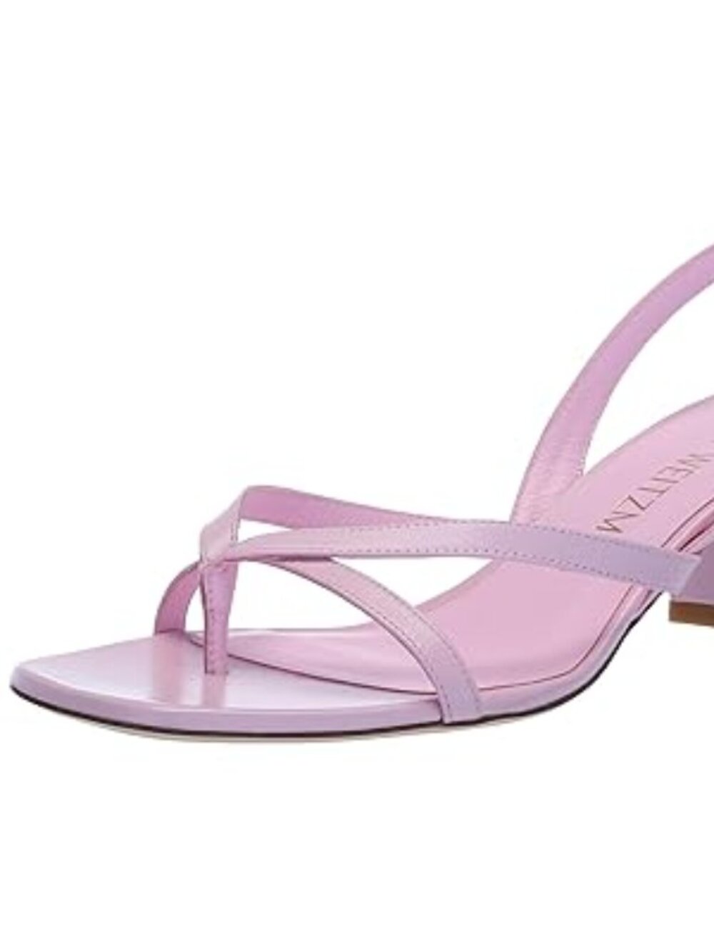 Stuart Weitzman Blossom Oasis Lambskin Leather Slingback Sandals Size 7